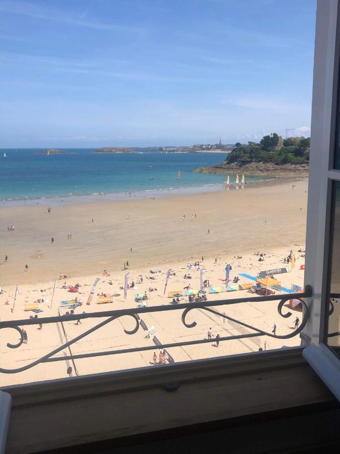 Le Royal XIX Dinard Vue Mer Luxe Exterior foto
